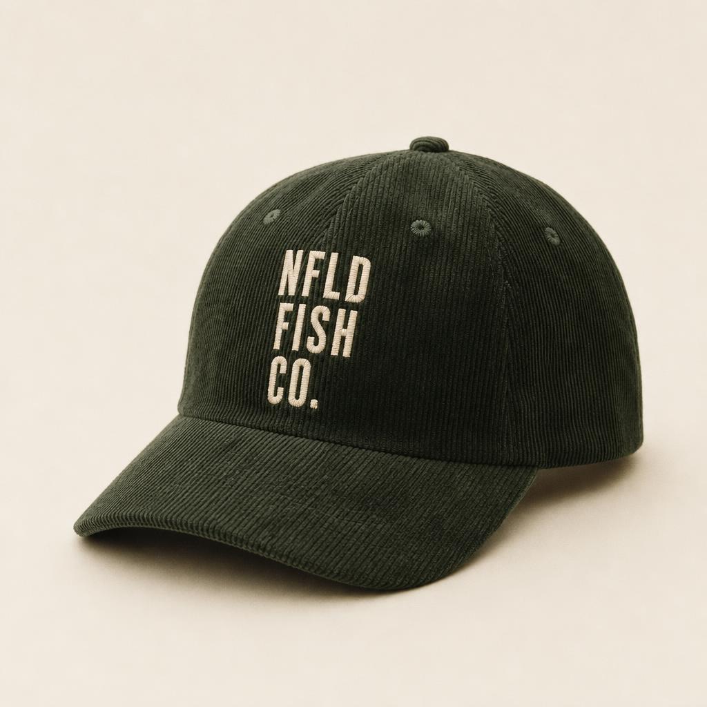 Corduroy Logo Cap mockup